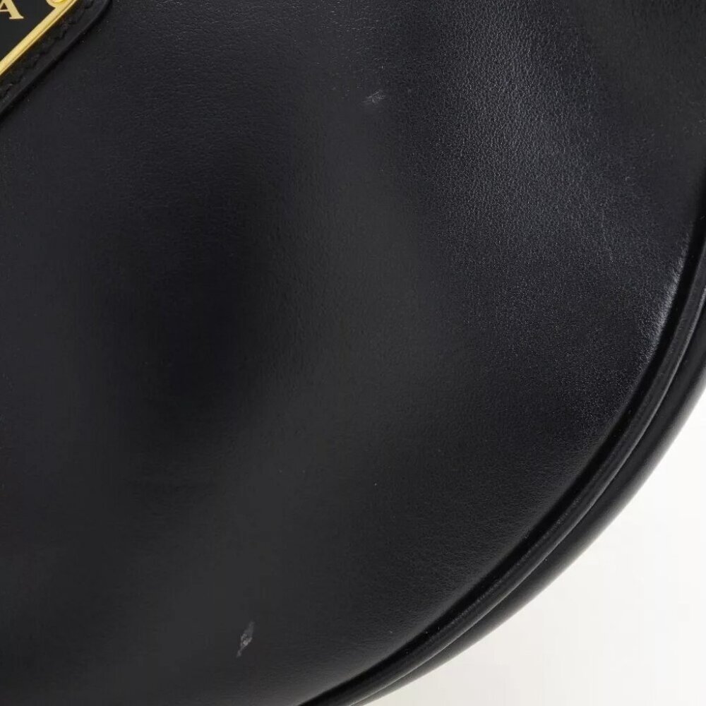 PRADA Arche Shoulder Bag 1BC194 2WAYShoulder black Calfskin Women - Picture 7 of 10